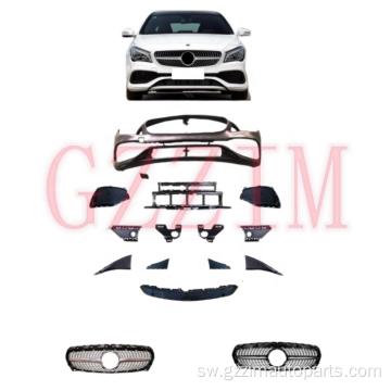 CLA 117 mbele &amp; nyuma bumper grille bodykits